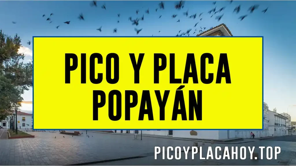Pico y placa Popayán
