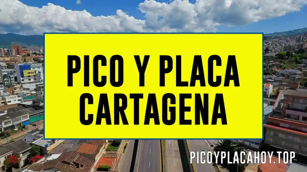 Pico y placa Cartagena